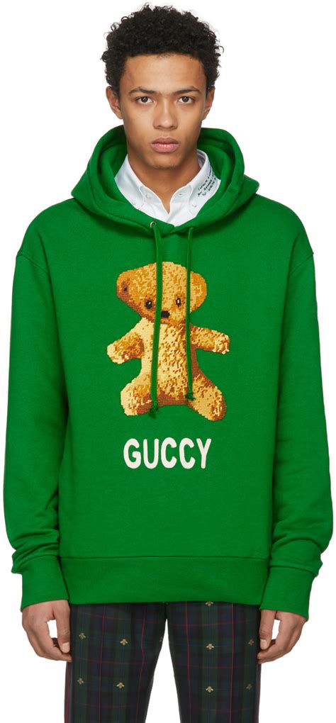 gucci teddy bear ring|gucci teddy bear sweatshirt.